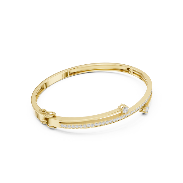 Round 0.80 Carat Lab Grown Diamond Bracelet