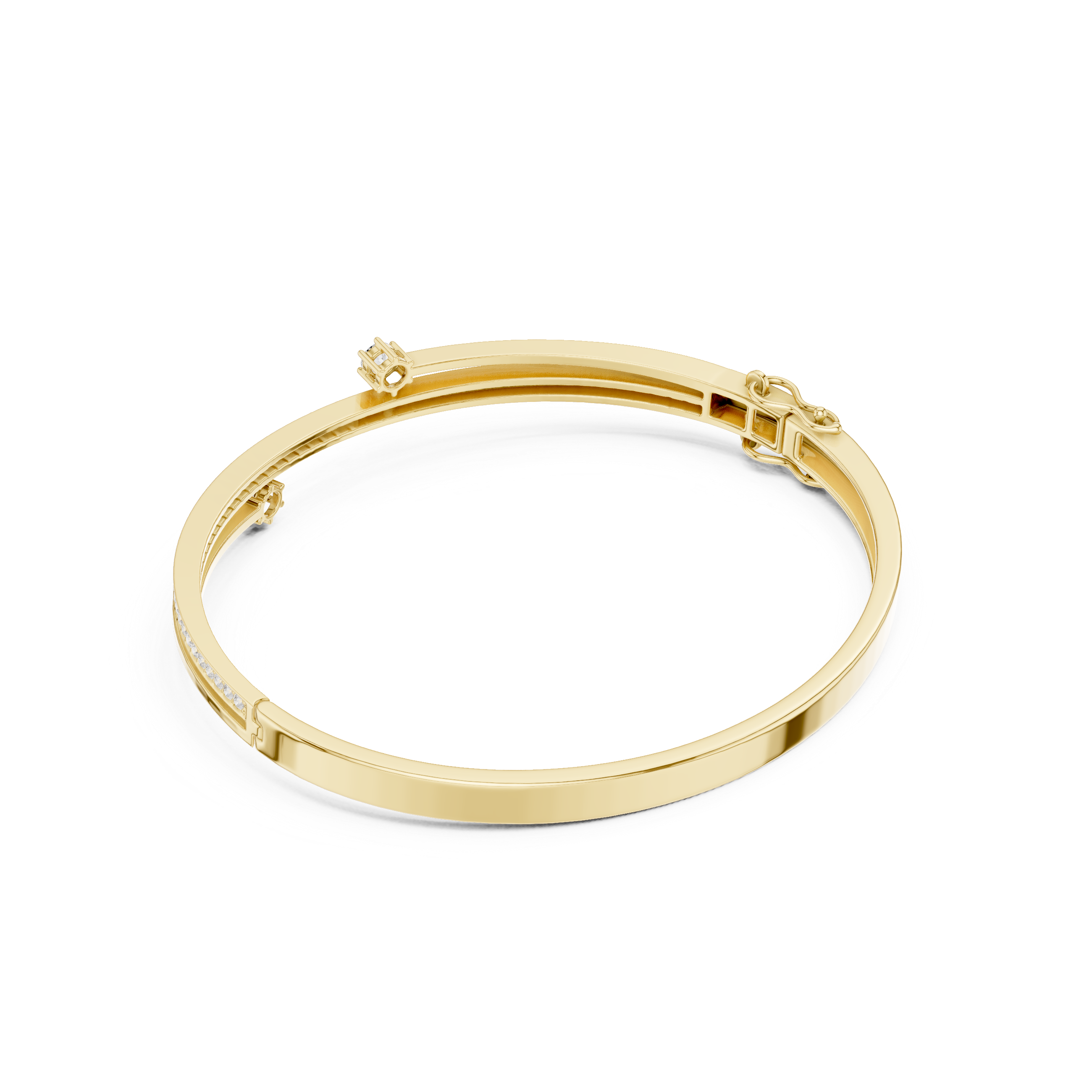 Round 0.80 Carat Lab Grown Diamond Bracelet