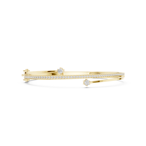 Round 0.80 Carat Lab Grown Diamond Bracelet