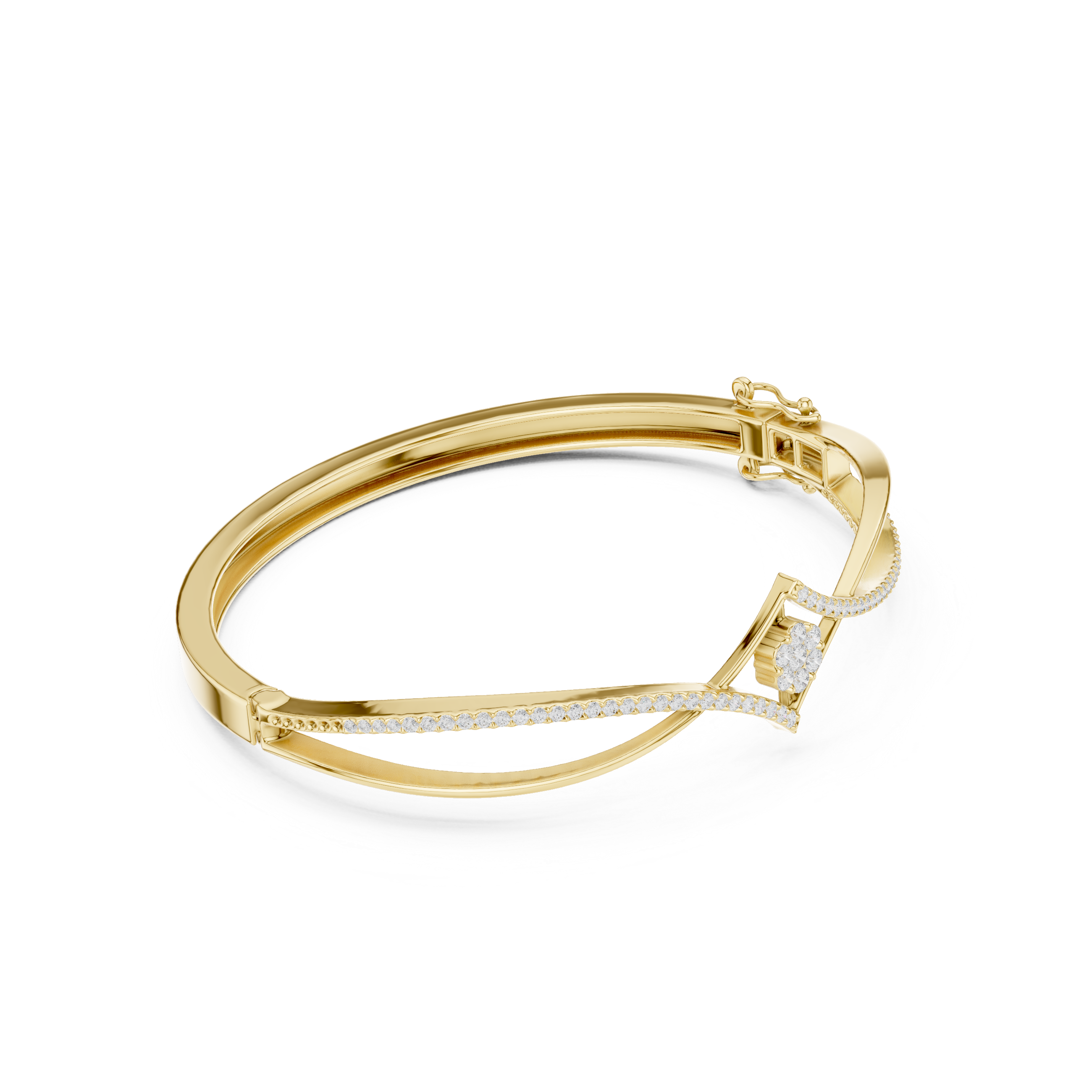 Round 0.70 Carat Lab Grown Diamond Bracelet