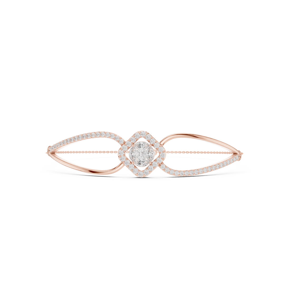 Round 0.94 Carat Lab Grown Diamond Bracelet