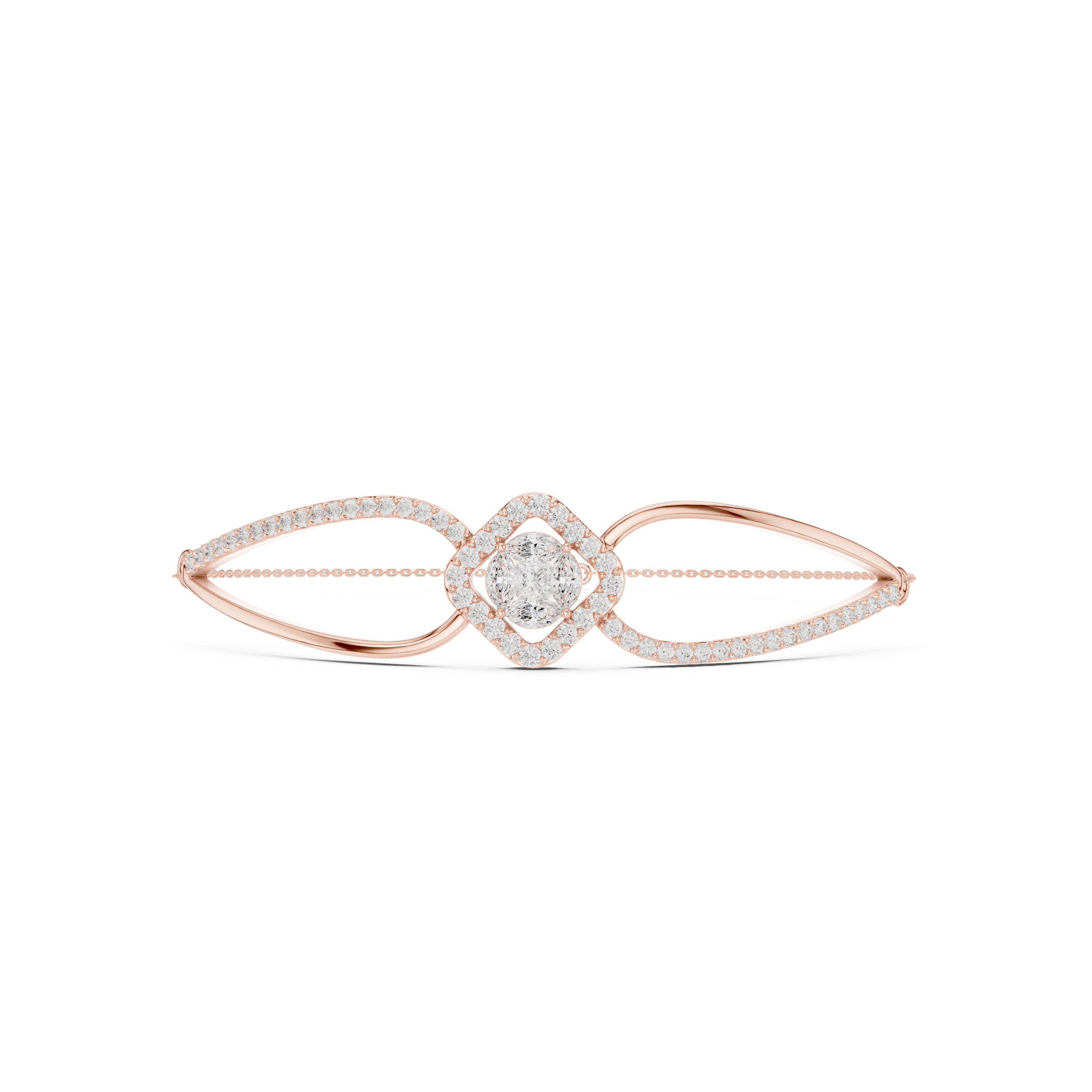 Round 0.94 Carat Lab Grown Diamond Bracelet