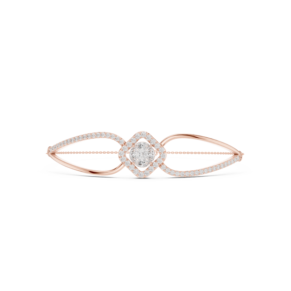 Round 0.94 Carat Lab Grown Diamond Bracelet
