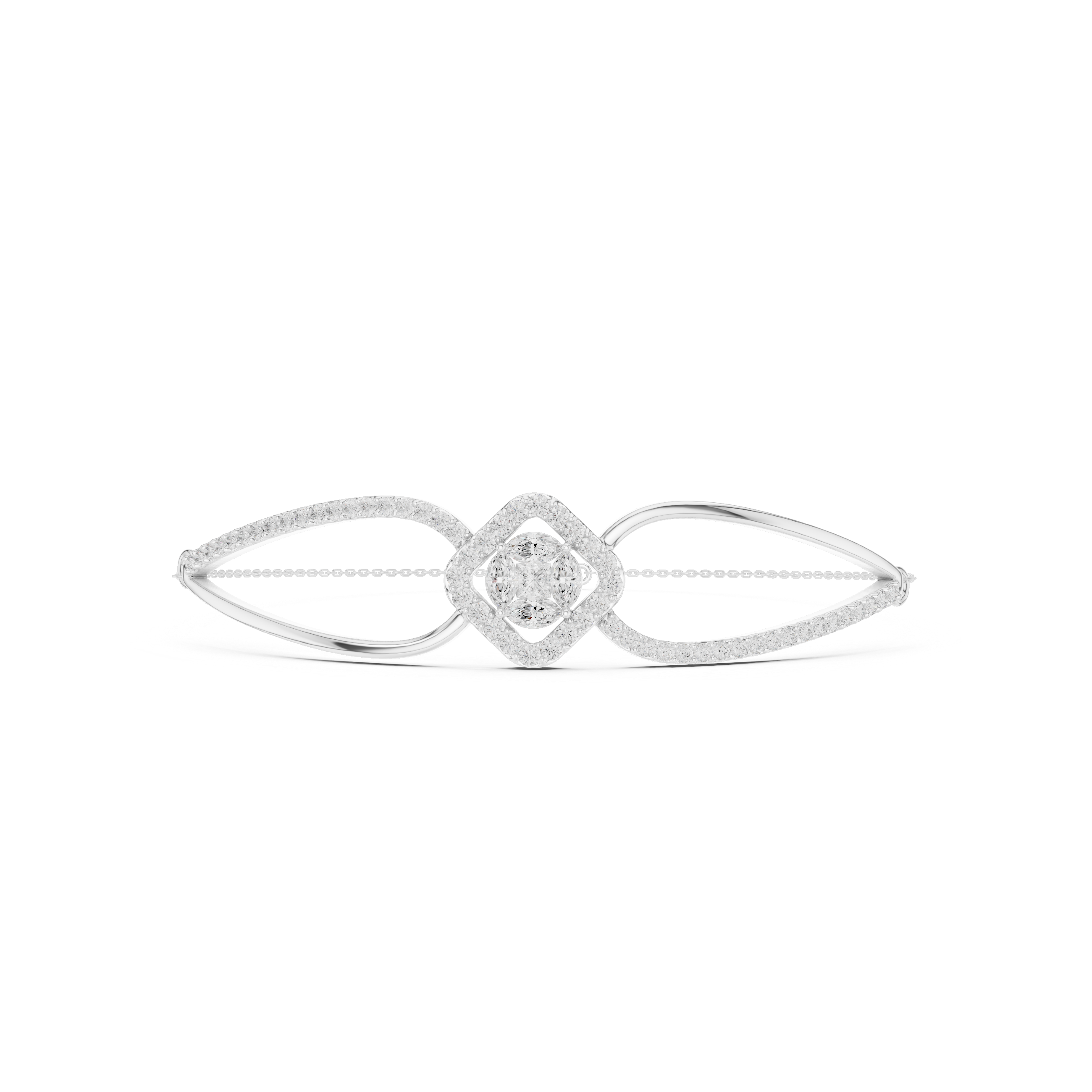 Round 0.94 Carat Lab Grown Diamond Bracelet