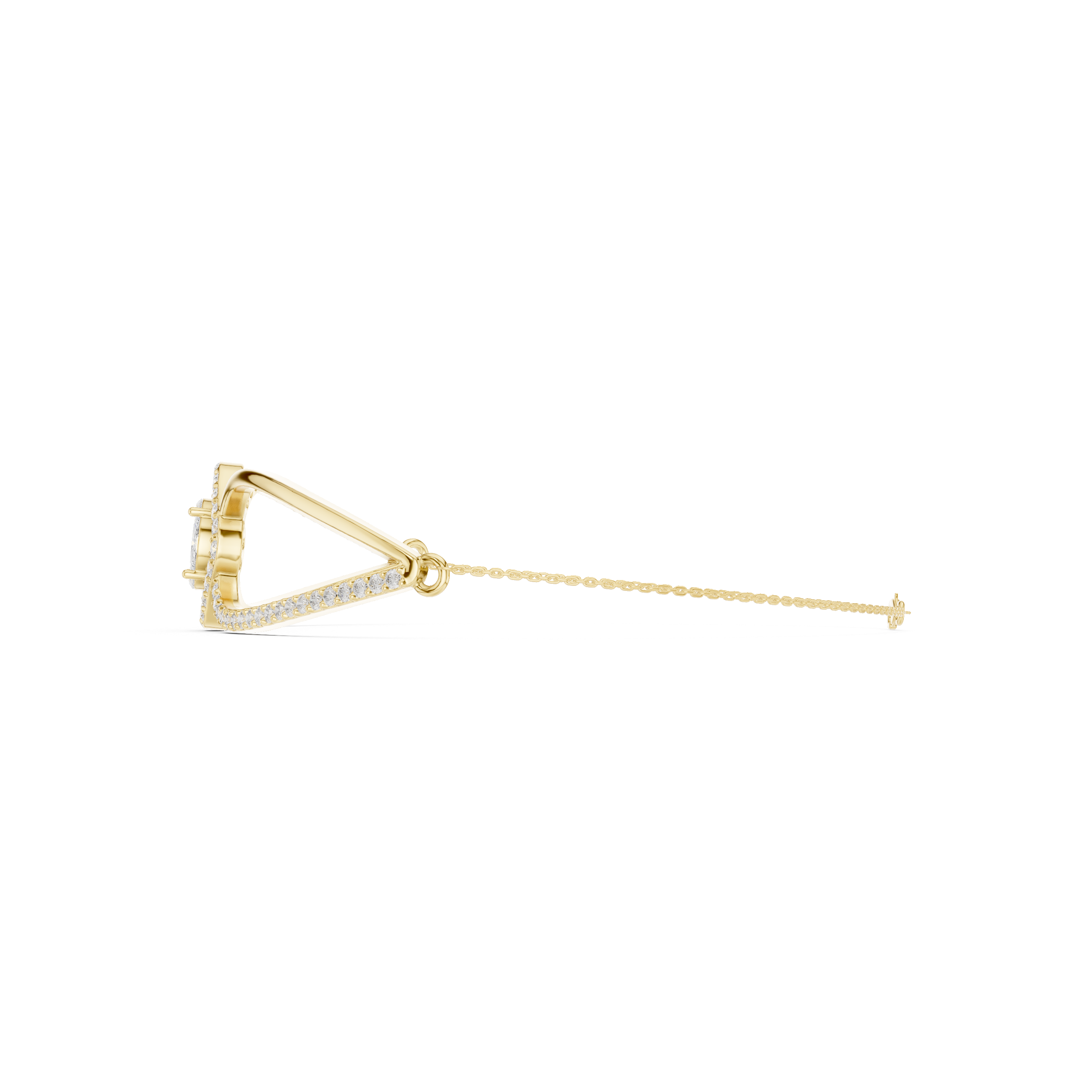 Round 0.94 Carat Lab Grown Diamond Bracelet