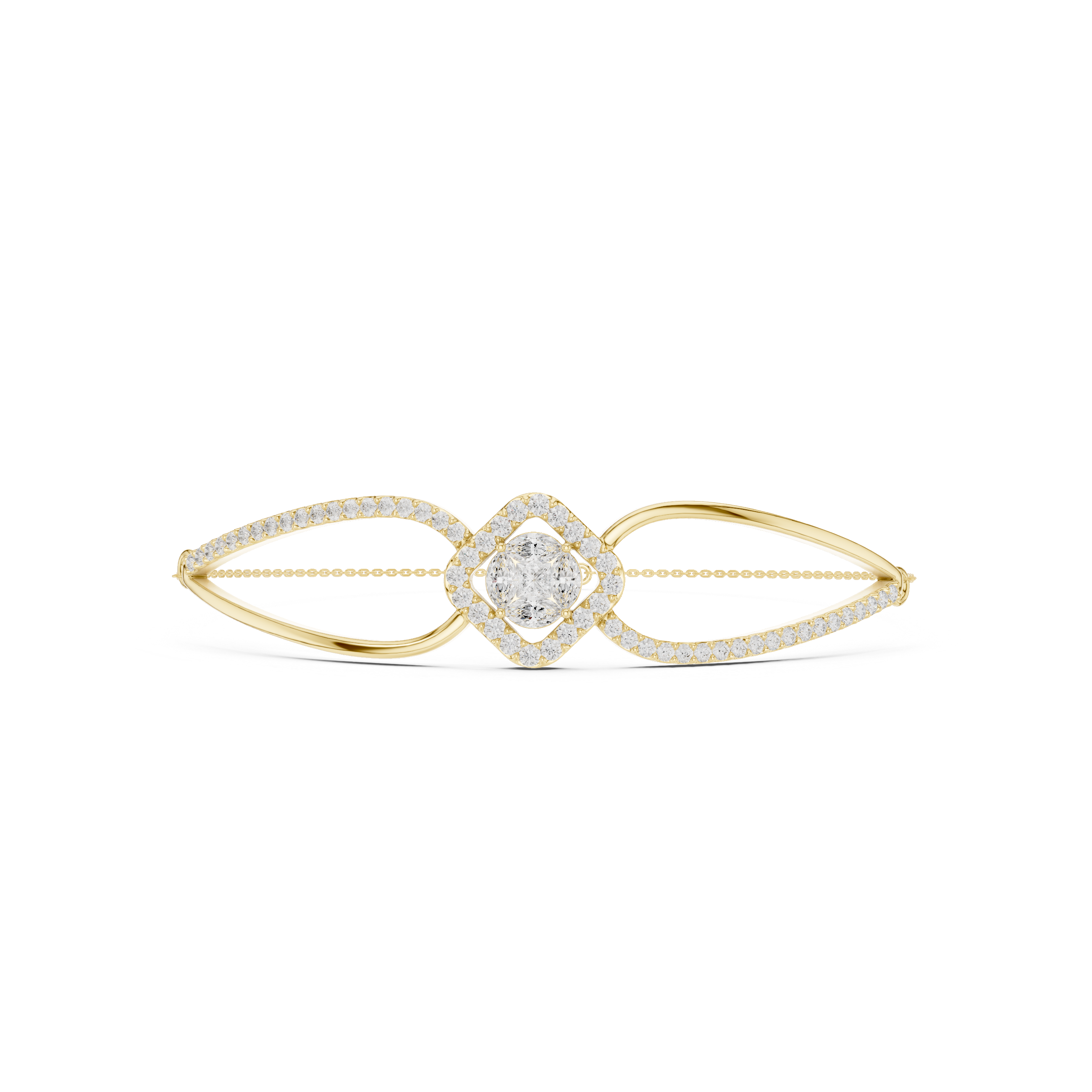 Round 0.94 Carat Lab Grown Diamond Bracelet