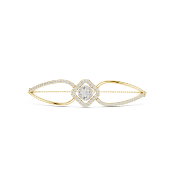 Round 0.94 Carat Lab Grown Diamond Bracelet