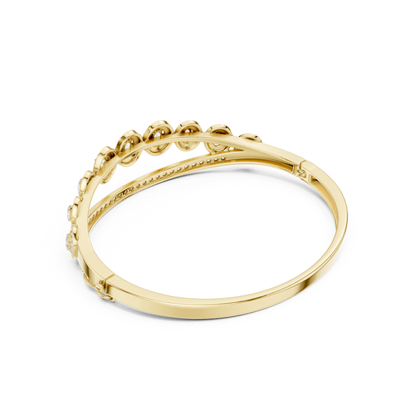 Round 2.40 Carat Lab Grown Diamond Bracelet