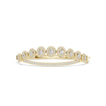 Round 2.40 Carat Lab Grown Diamond Bracelet