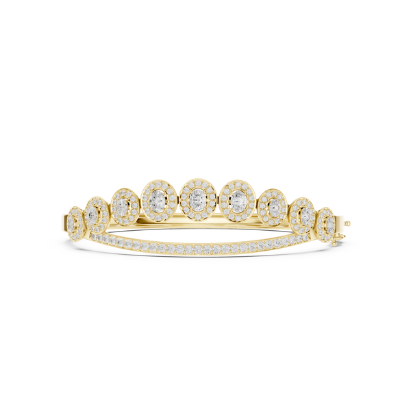 Round 2.40 Carat Lab Grown Diamond Bracelet