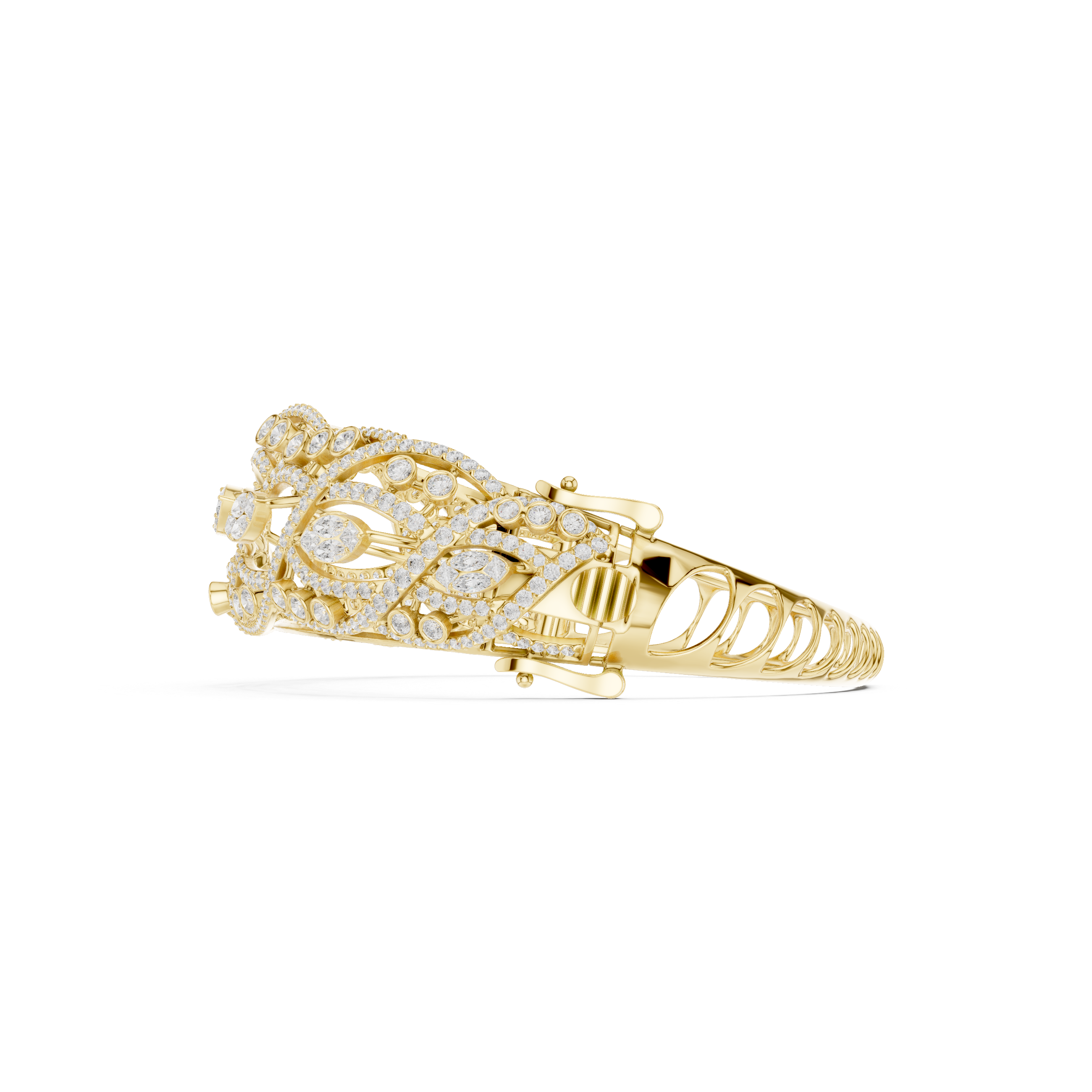 Round 4.72 Carat Lab Grown Diamond Bracelet