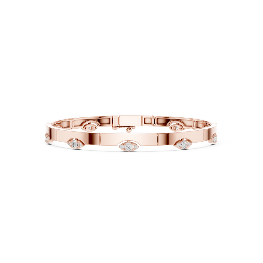 Round 0.62 Carat Lab Grown Diamond Bracelet