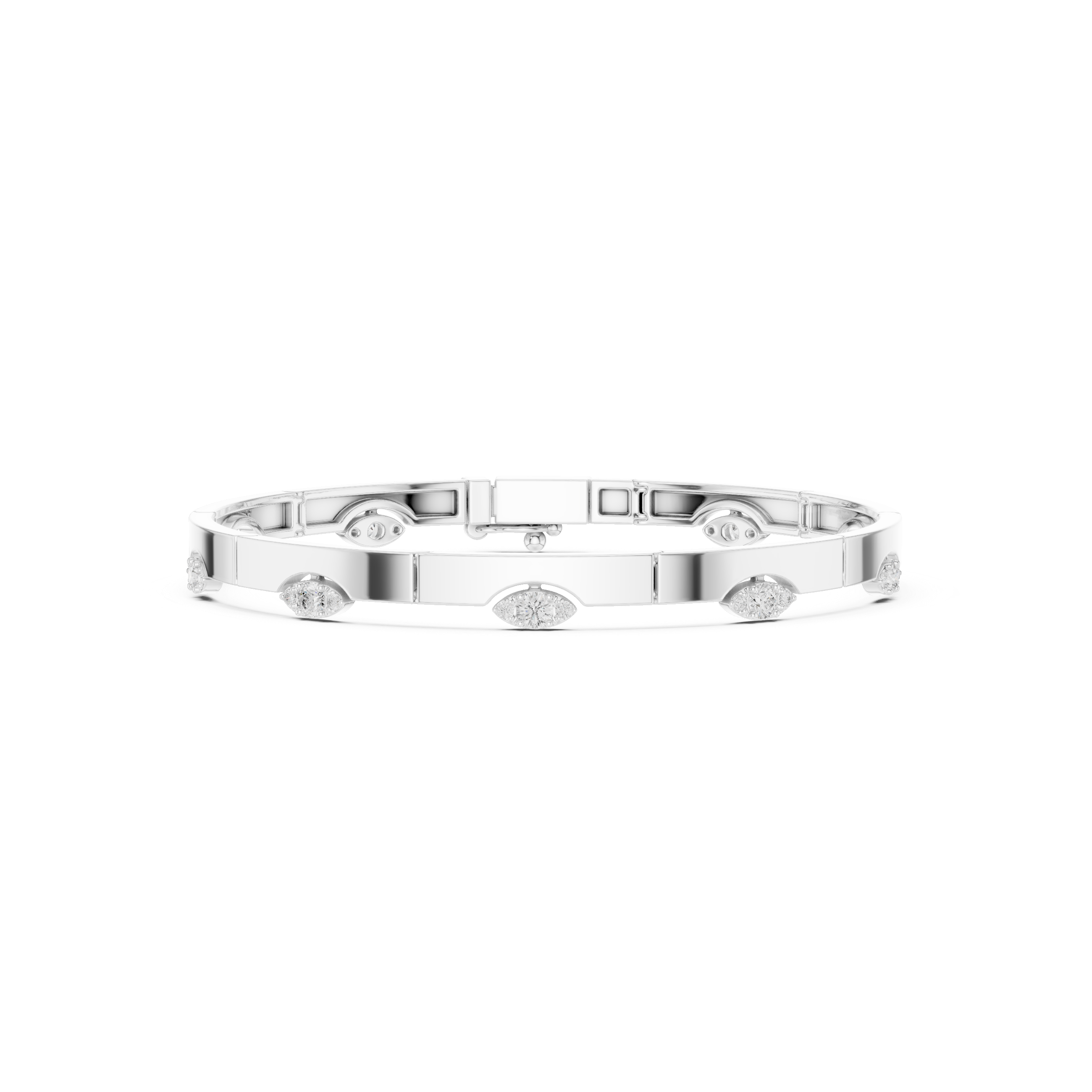 Round 0.62 Carat Lab Grown Diamond Bracelet
