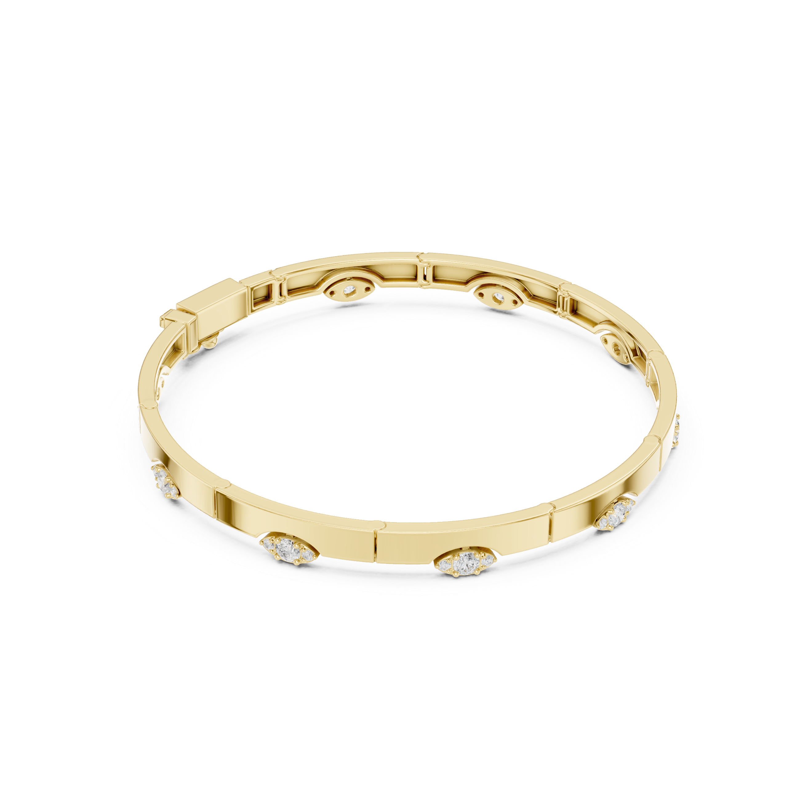 Round 0.62 Carat Lab Grown Diamond Bracelet