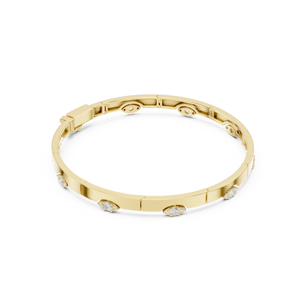 Round 0.62 Carat Lab Grown Diamond Bracelet