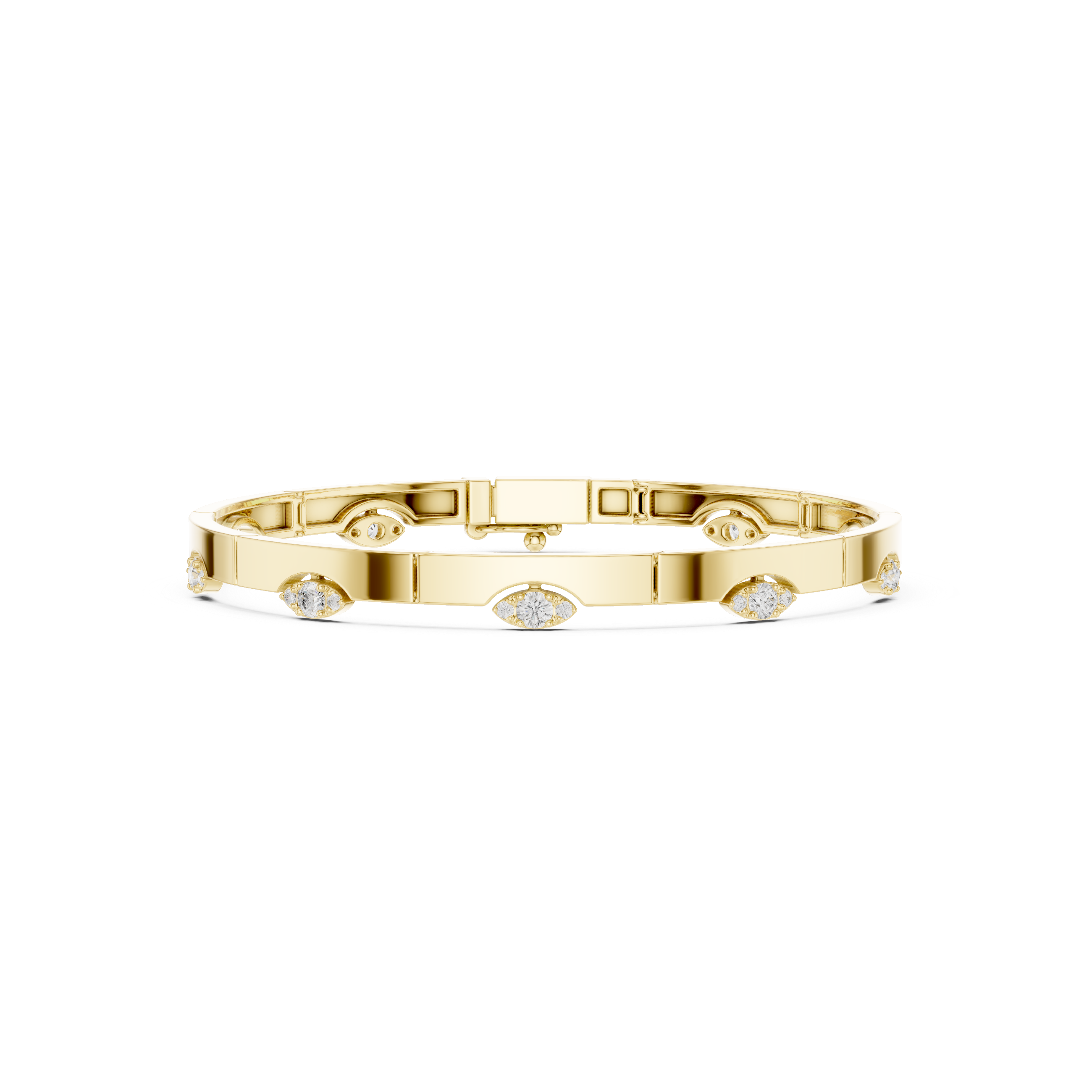 Round 0.62 Carat Lab Grown Diamond Bracelet