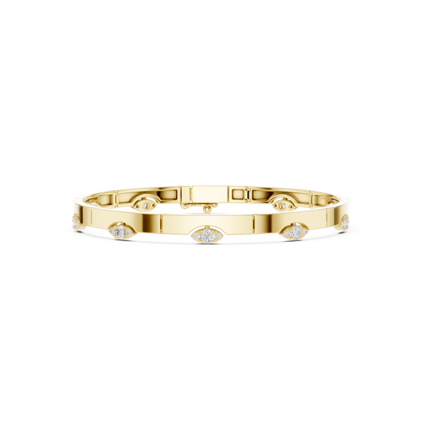 Round 0.62 Carat Lab Grown Diamond Bracelet