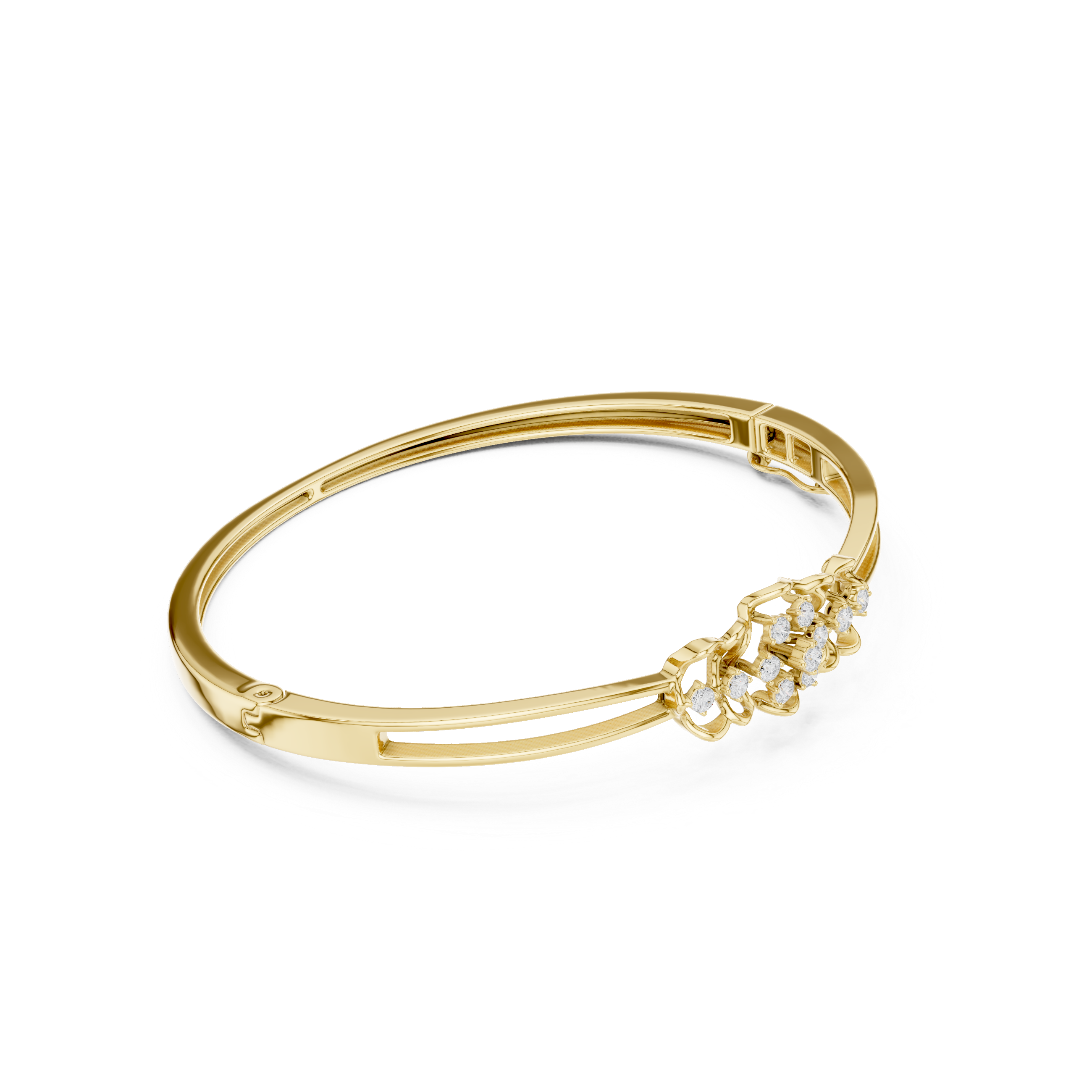 Round 0.32 Carat Lab Grown Diamond Bracelet