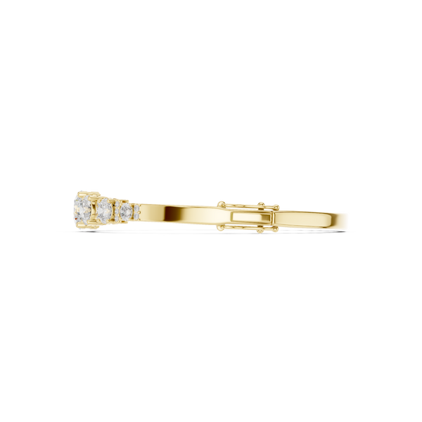 Round 5.14 Carat Lab Grown Diamond Bracelet