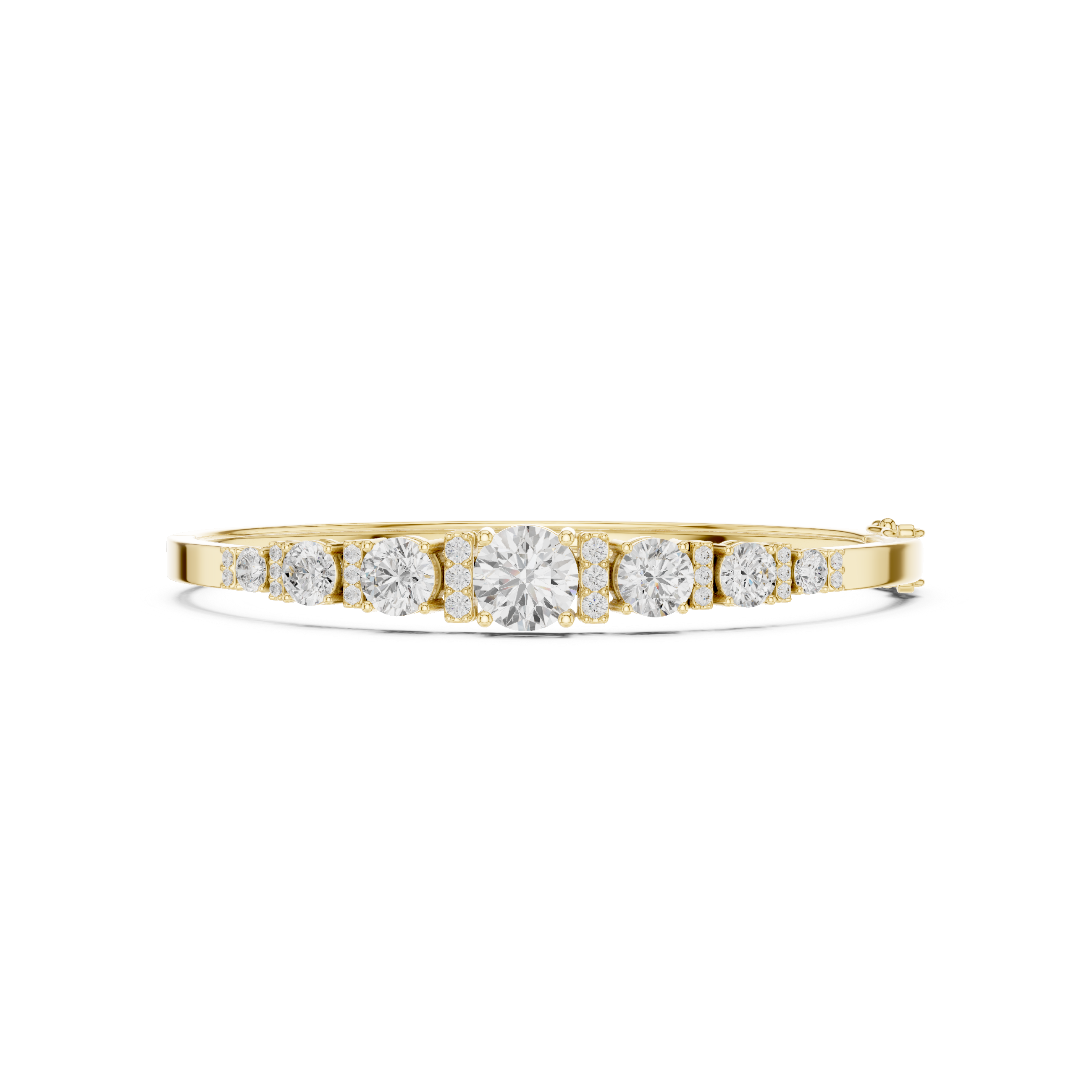 Round 5.14 Carat Lab Grown Diamond Bracelet