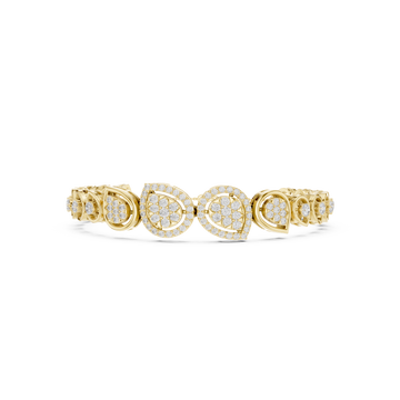Round 1.73 Carat Lab Grown Diamond Bracelet