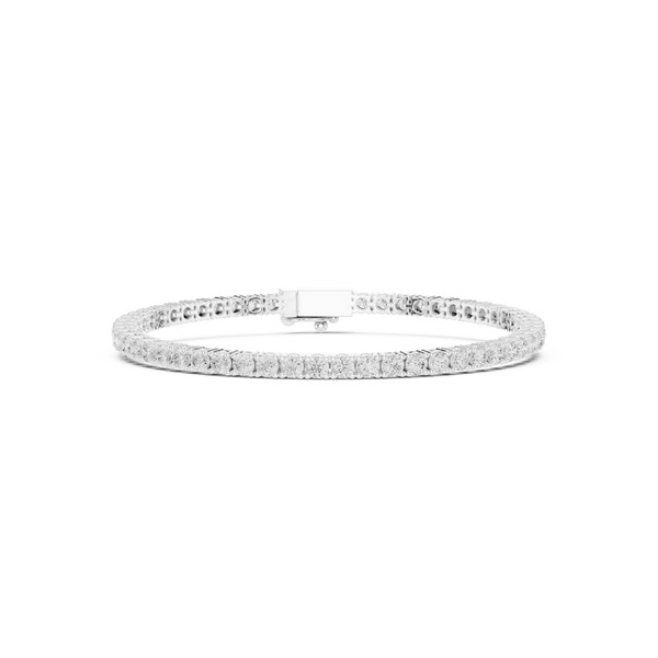 Round 3.05 Carat Lab Grown Diamond Bracelet