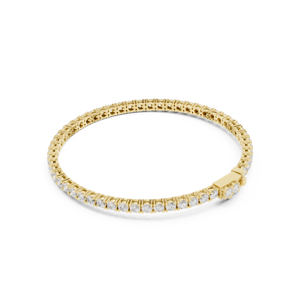 Round 3.05 Carat Lab Grown Diamond Bracelet