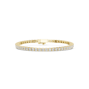 Round 3.05 Carat Lab Grown Diamond Bracelet