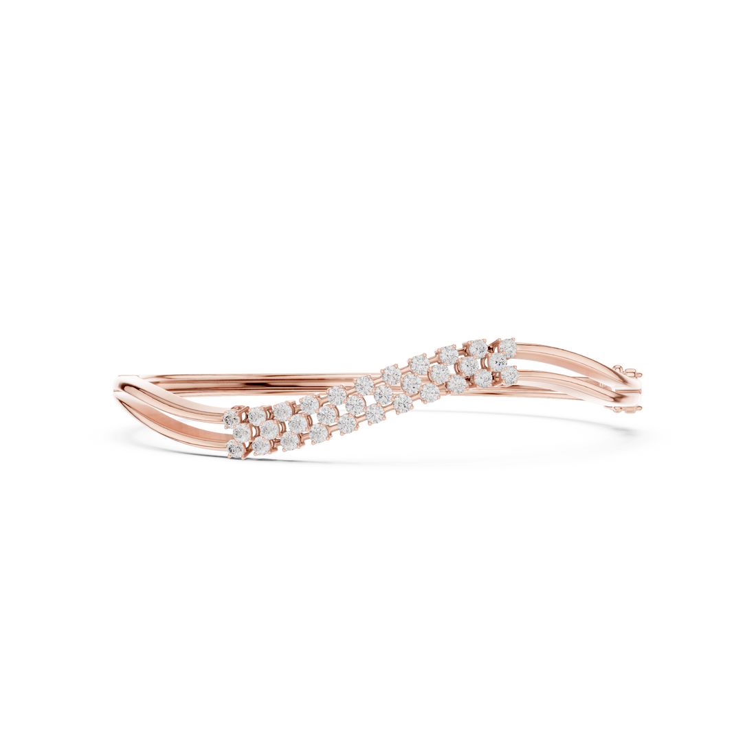 Round 0.96 Carat Lab Grown Diamond Bracelet