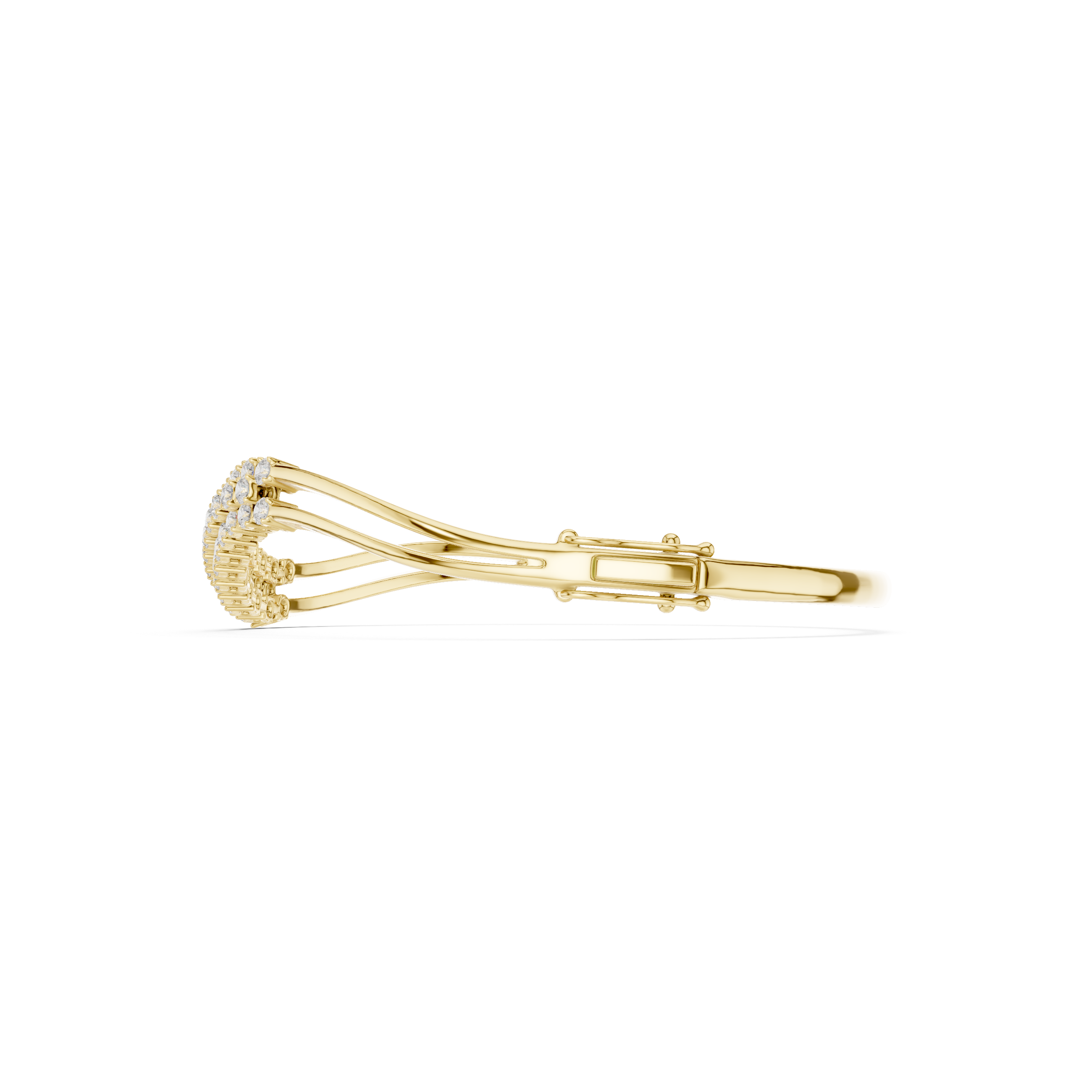 Round 0.96 Carat Lab Grown Diamond Bracelet