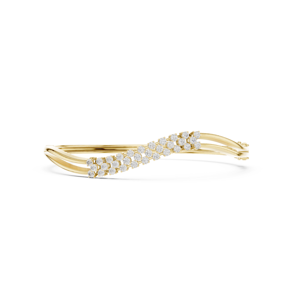 Round 0.96 Carat Lab Grown Diamond Bracelet