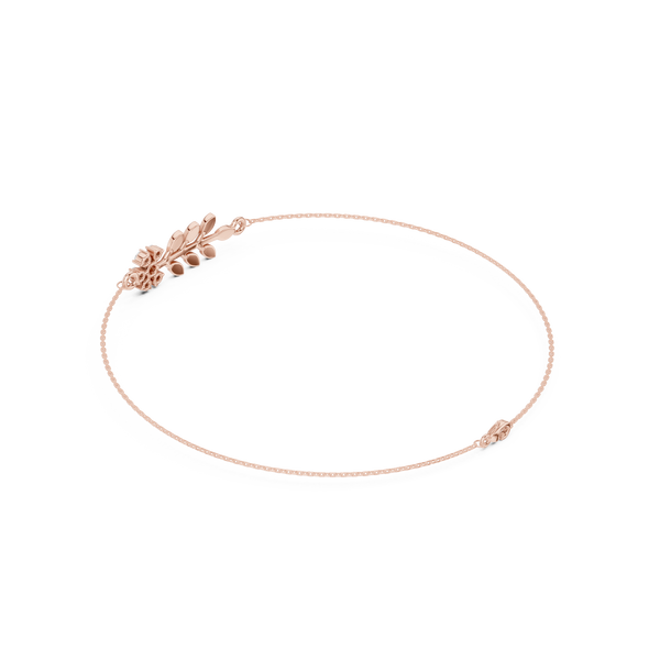 Round 0.11 Carat Lab Grown Diamond Bracelet