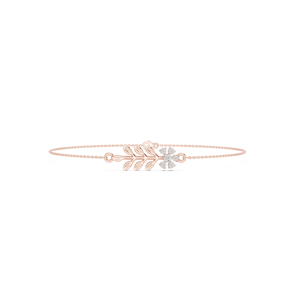 Round 0.11 Carat Lab Grown Diamond Bracelet