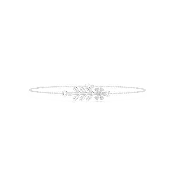 Round 0.11 Carat Lab Grown Diamond Bracelet