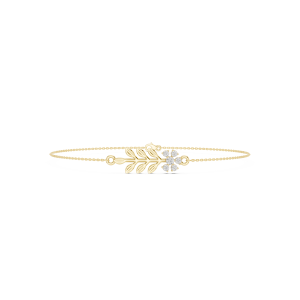 Round 0.11 Carat Lab Grown Diamond Bracelet