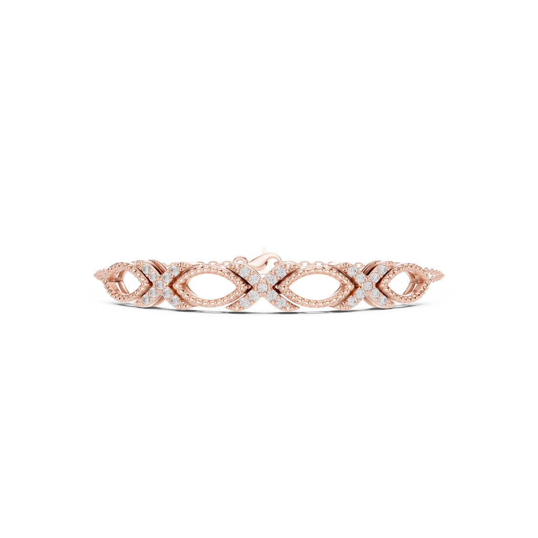 Round 0.34 Carat Lab Grown Diamond Bracelet