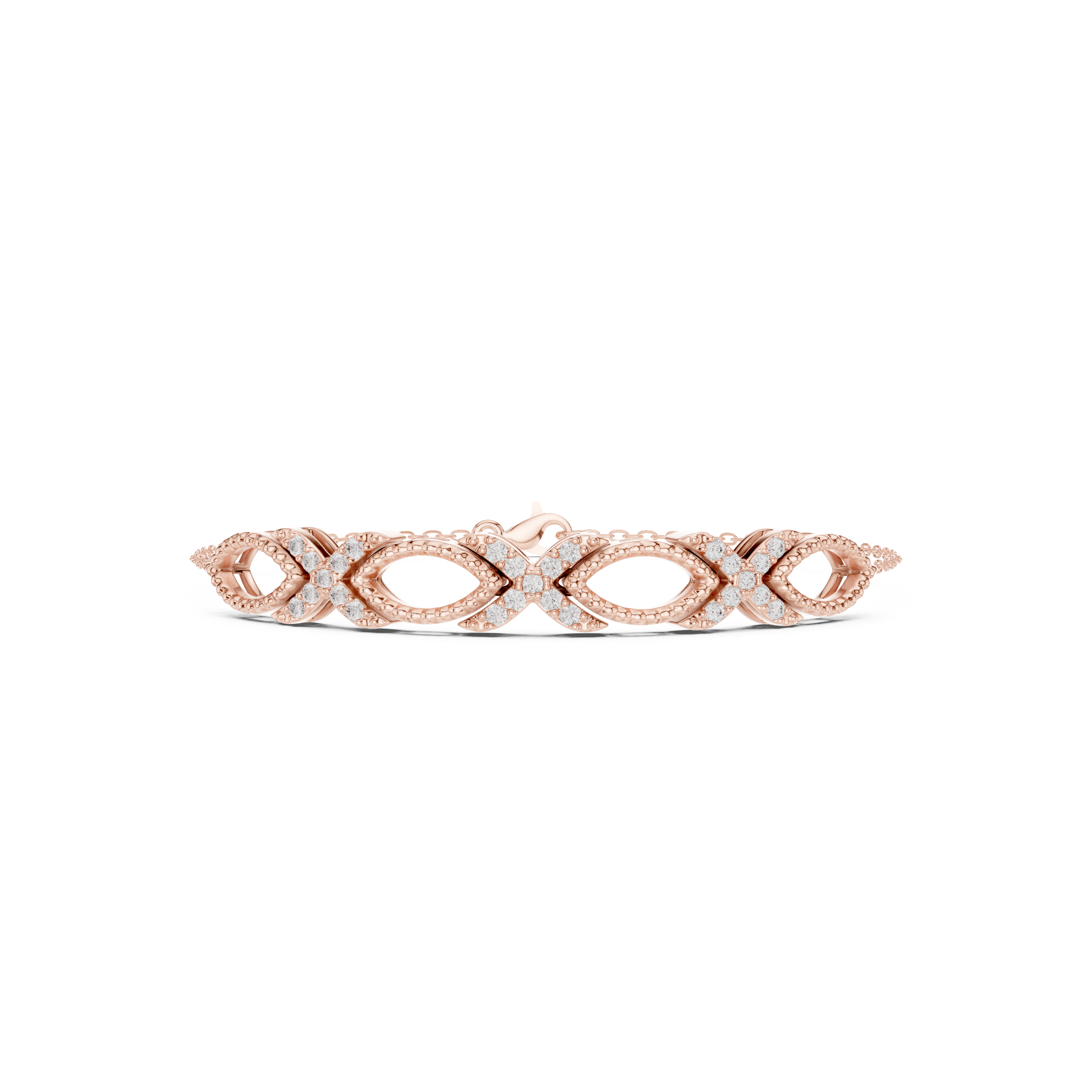 Round 0.34 Carat Lab Grown Diamond Bracelet