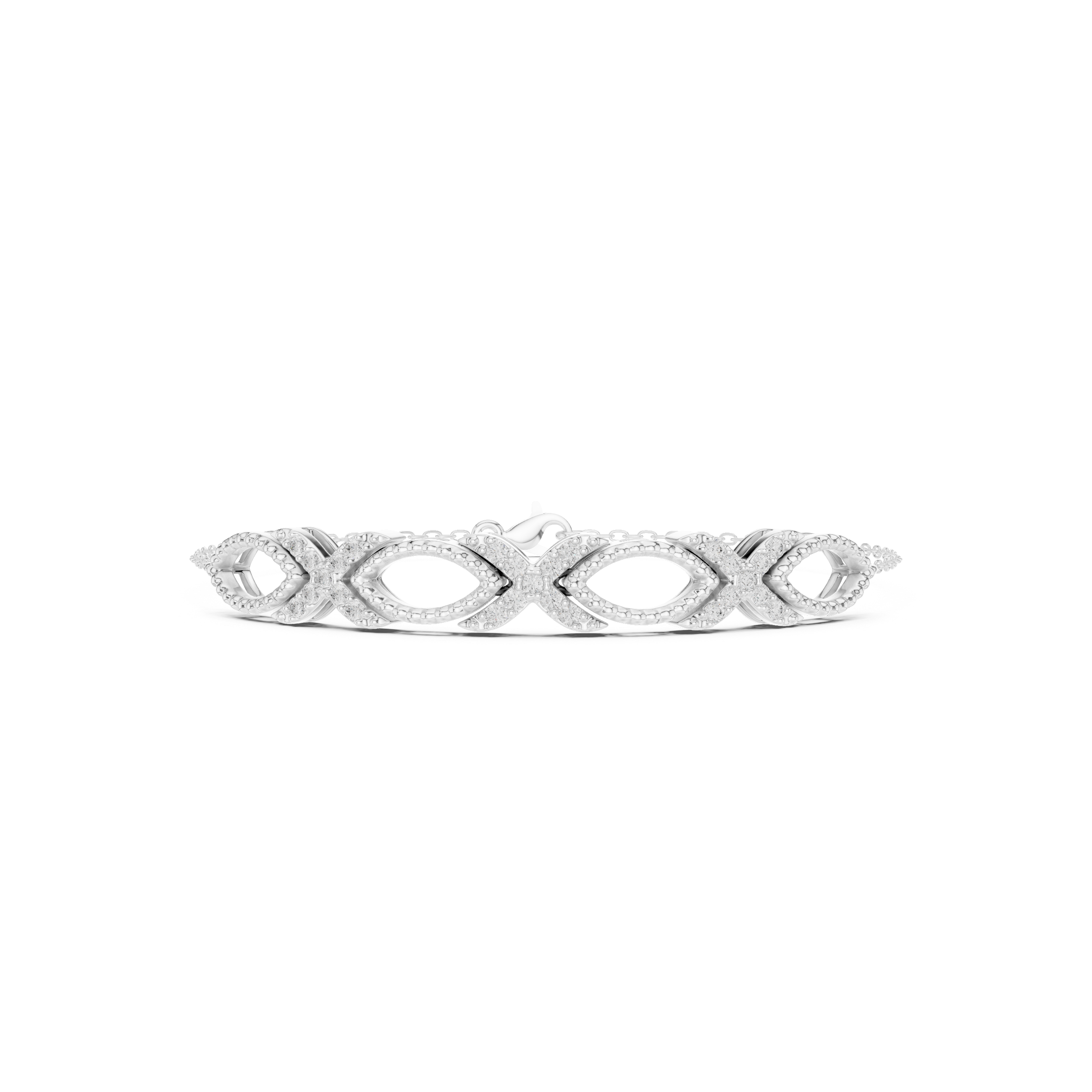 Round 0.34 Carat Lab Grown Diamond Bracelet