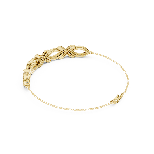 Round 0.34 Carat Lab Grown Diamond Bracelet