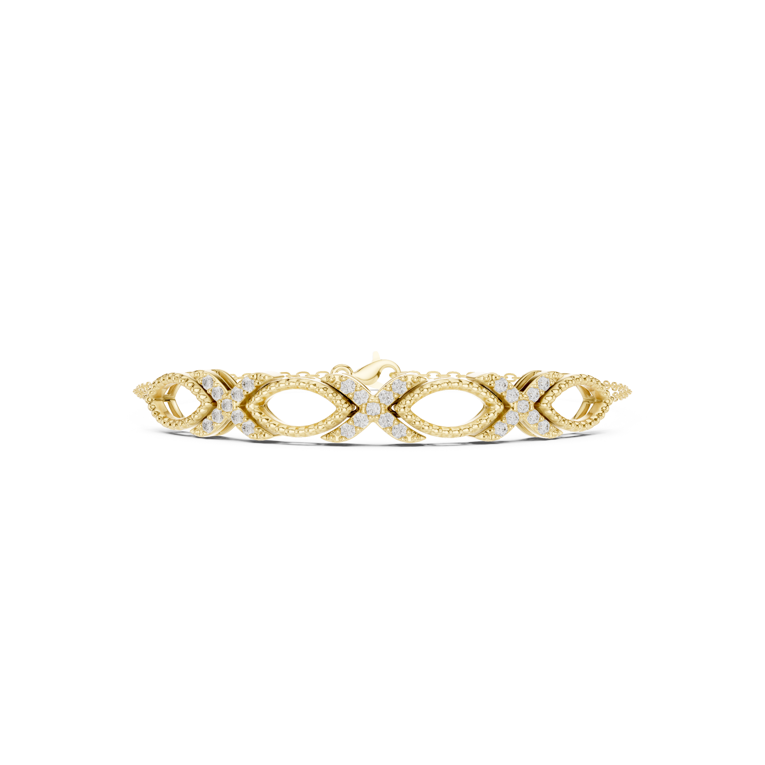 Round 0.34 Carat Lab Grown Diamond Bracelet