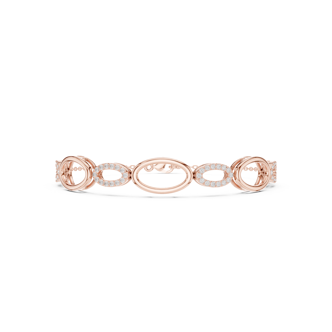 Round 0.58 Carat Lab Grown Diamond Bracelet