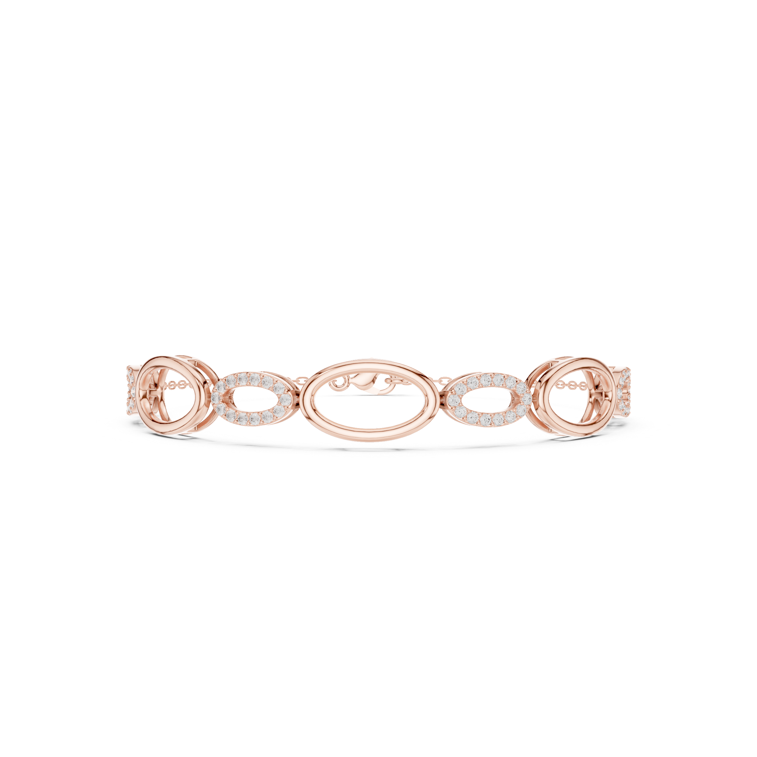 Round 0.58 Carat Lab Grown Diamond Bracelet