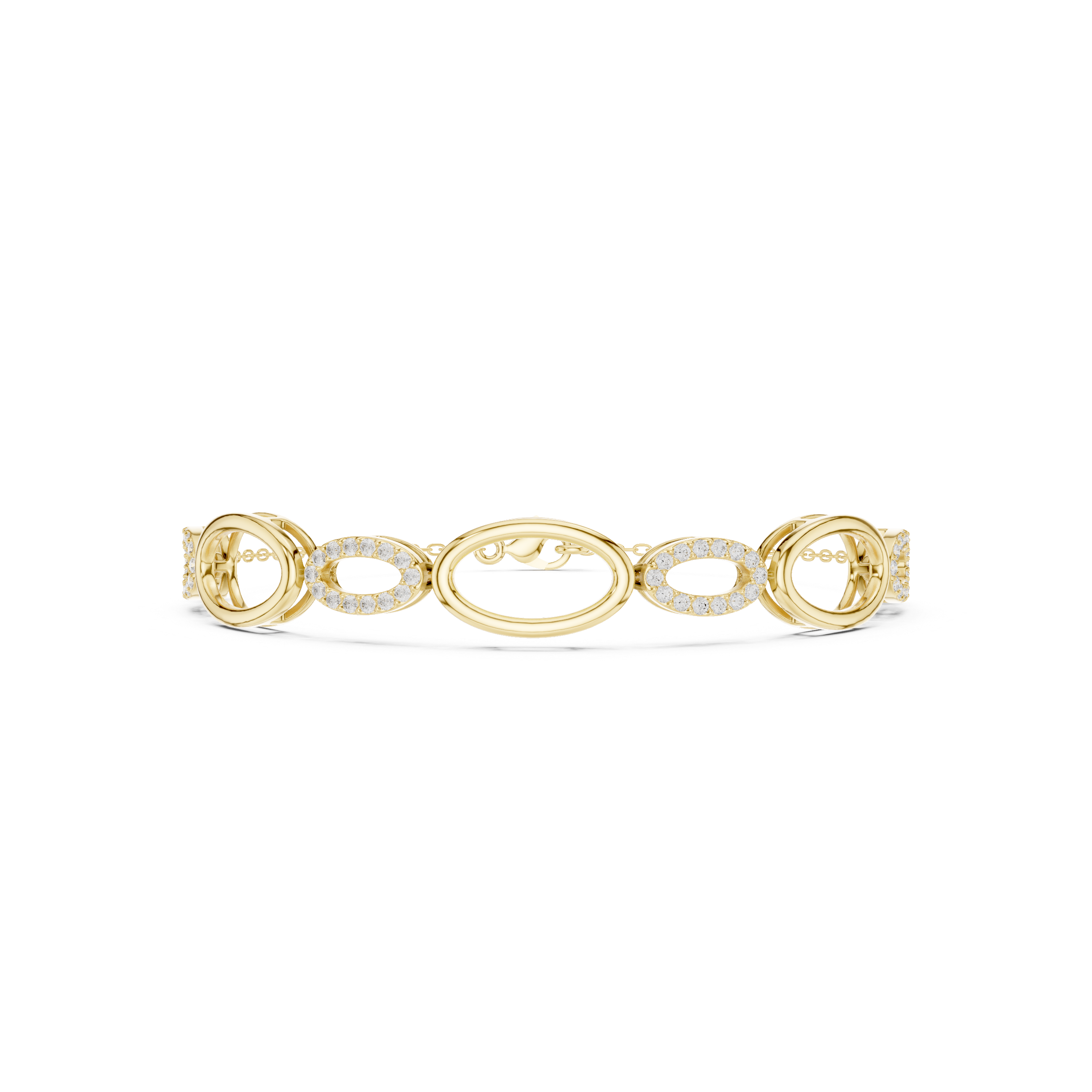 Round 0.58 Carat Lab Grown Diamond Bracelet