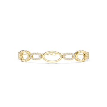 Round 0.58 Carat Lab Grown Diamond Bracelet