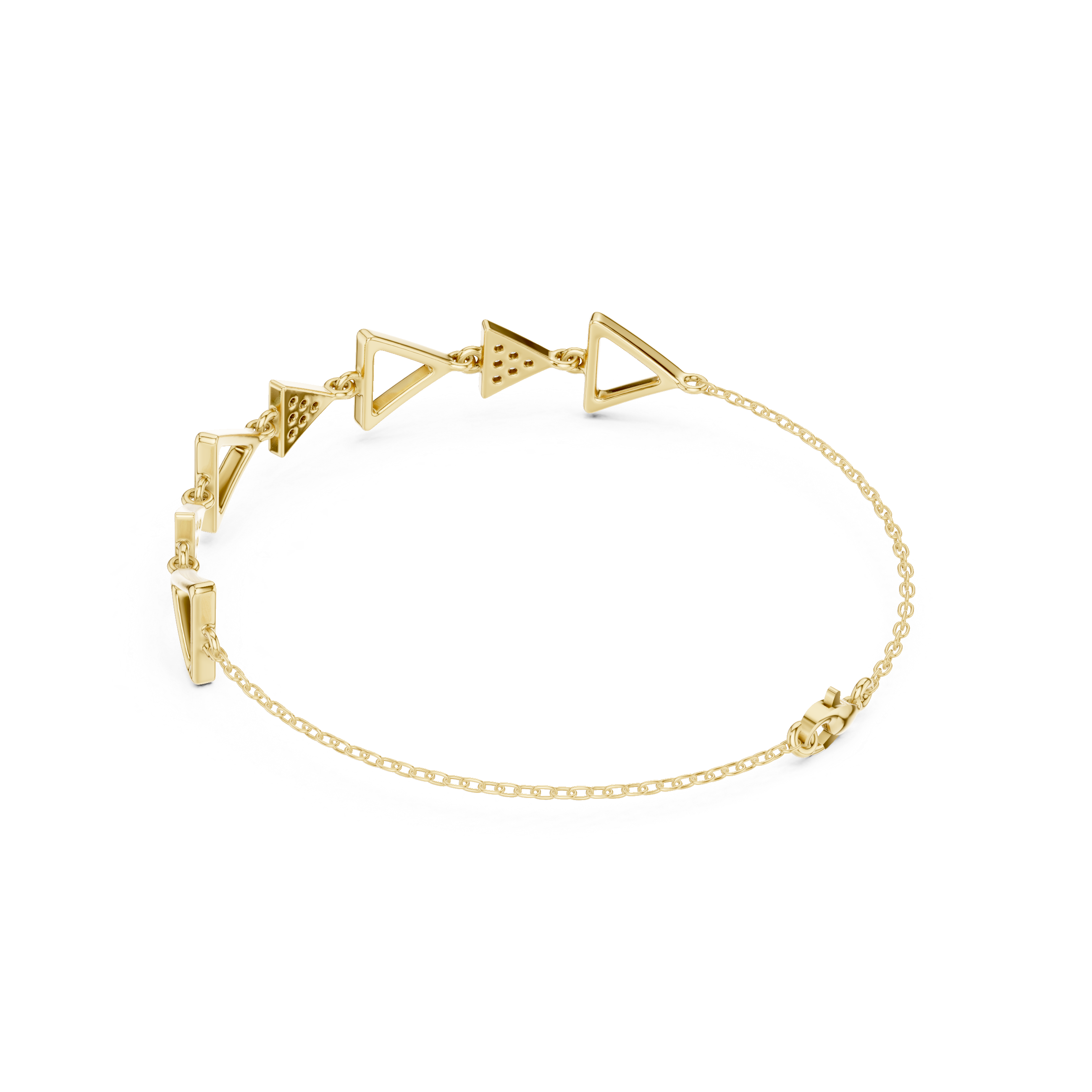 Round 0.15 Carat Lab Grown Diamond Bracelet