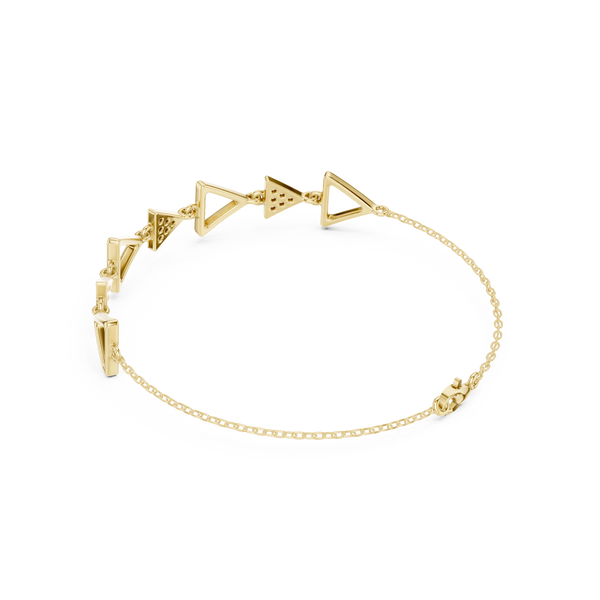 Round 0.15 Carat Lab Grown Diamond Bracelet