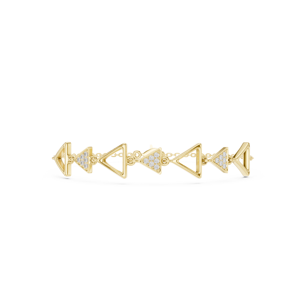 Round 0.15 Carat Lab Grown Diamond Bracelet
