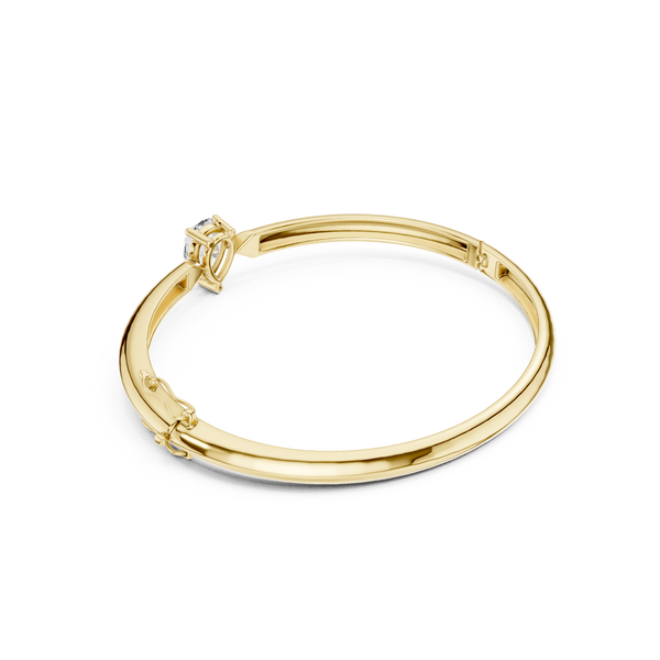 Pear 1.97 Carat Lab Grown Diamond Bracelet
