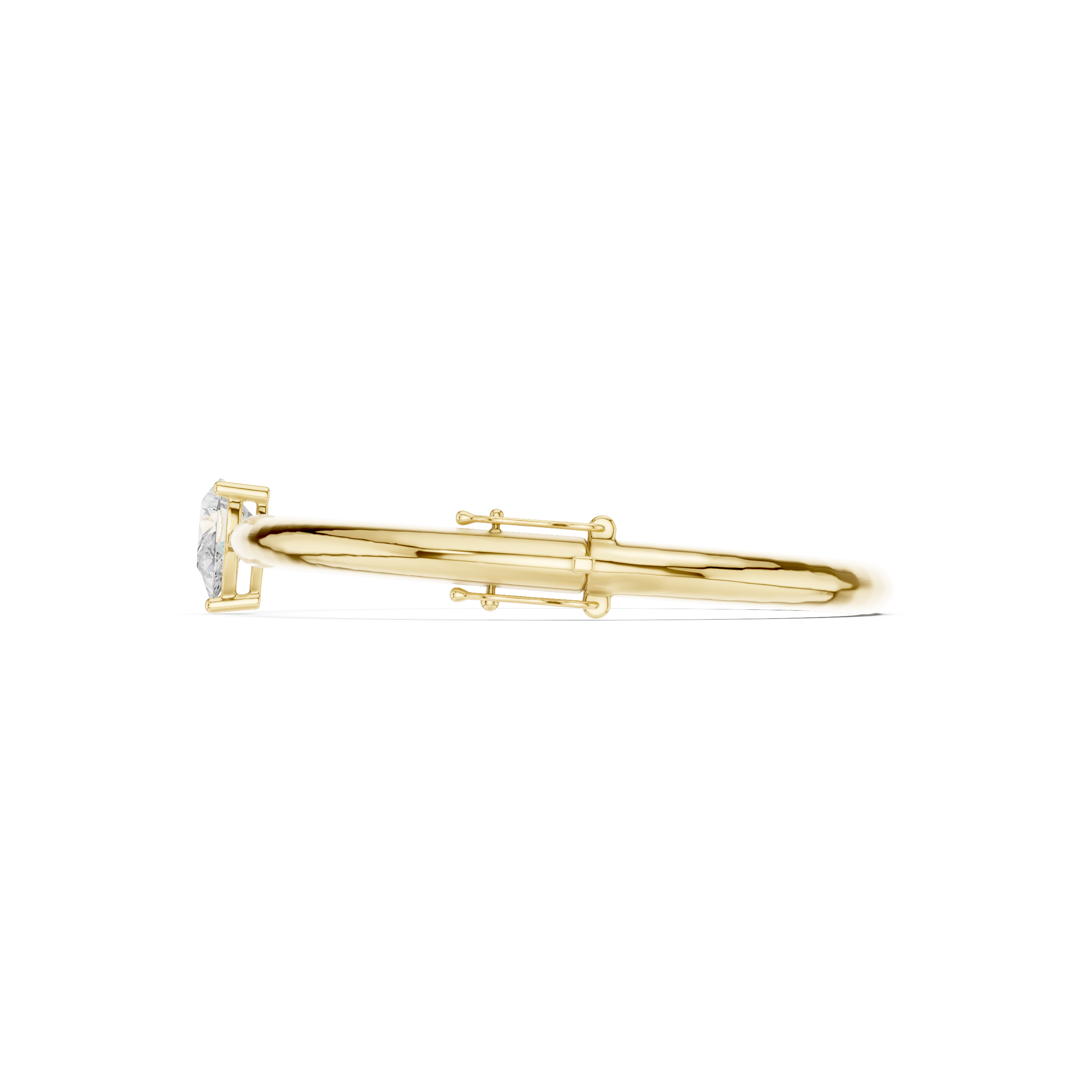 Pear 1.97 Carat Lab Grown Diamond Bracelet