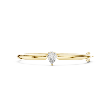 Pear 1.97 Carat Lab Grown Diamond Bracelet
